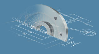 MIG custom flange encoder